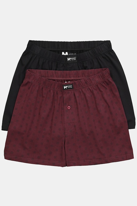Boxershorts, 2er-Pack, Unterhose, bis 8 XL