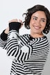 Pullover, Ringel, Herzen, Rundhals, Langarm