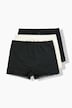 Pantys, 3er-Pack, Punkte/einfarbig, kurzer Beinansatz