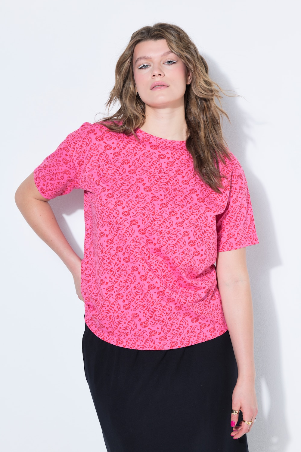 T-Shirt, oversized, Color-Leo