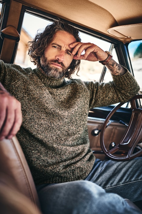 Pullover, Stehkragen, Raglan-Langarm, bis 7 XL