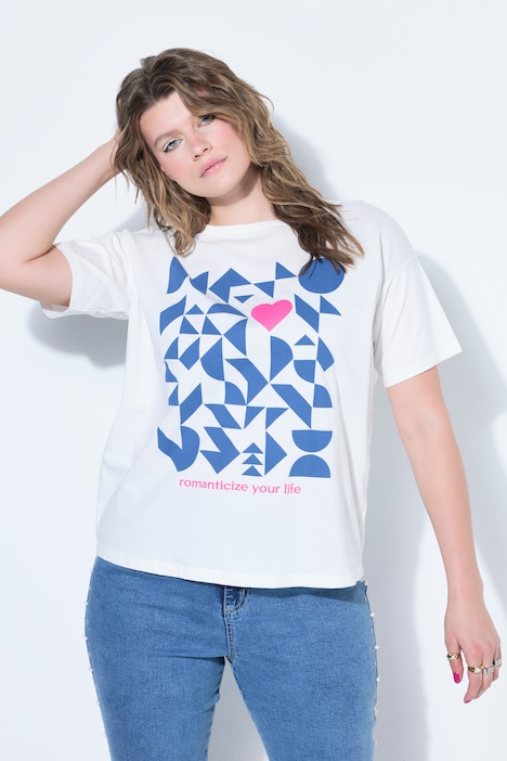 T-Shirt, oversized, Grafik Print