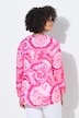 Blouse, A-lijn, batikmotief, lange mouw