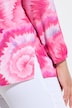 Blouse, A-lijn, batikmotief, lange mouw