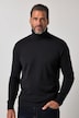 Rollkragen-Pullover, Baumwoll-Feinstrick, bis 7 XL