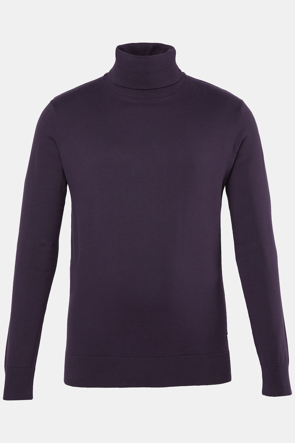Rollkragen-Pullover, Baumwoll-Feinstrick, bis 7 XL