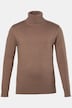 Rollkragen-Pullover, Baumwoll-Feinstrick, bis 7 XL