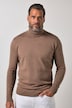 Rollkragen-Pullover, Baumwoll-Feinstrick, bis 7 XL