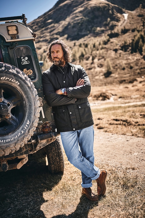 Jacke, Wachsoptik, beschichtet, Cordkragen, 2-Wege-Taschen, bis 8 XL