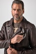 Biker jacket, leather, premium lamb nappa