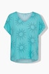 Blusenshirt, oversized, Sun-Print