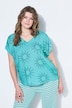 Blusenshirt, oversized, Sun-Print