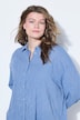 Hemd, langer Oversize Shape, Streifen