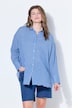 Hemd, langer Oversize Shape, Streifen