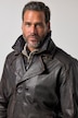 Leren cabanjack, leer, lamsnappa, rits, nylon inzetstuk, tot 7XL