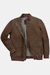 Leren blouson, leer, lamssuède, rits, tot 7XL