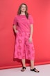 Culotte, very Wide Legs, High Waist Shape, Sun-Print