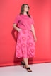 Culotte, very Wide Legs, High Waist Shape, Sun-Print