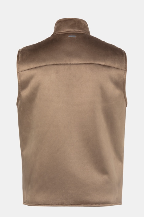 Vest, velour, teddyfor, op til 8XL