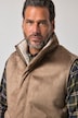 Vest, velour, teddyfor, op til 8XL