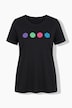 T-Shirt, Comfort Fit, Frottee-Smileys, Halbarm