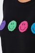 T-Shirt, Comfort Fit, Frottee-Smileys, Halbarm