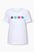 T-Shirt, Comfort Fit, Frottee-Smileys, Halbarm