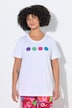 T-Shirt, Comfort Fit, Frottee-Smileys, Halbarm