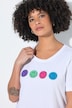 T-Shirt, Comfort Fit, Frottee-Smileys, Halbarm