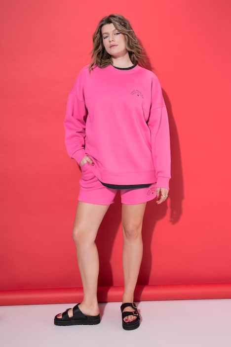 Sweatshirt, oversized, Rainbow-Stick