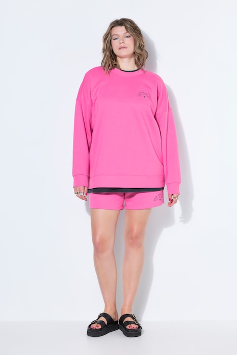 Sweatshirt, oversized, Rainbow-Stick