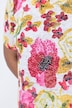 T-Shirt, Comfort Fit, Blumen-Muster, Halbarm