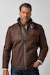 Lederjacke aus echt gewachsenem Lammfell, Pilotenstyle, Premiumqualität, bis 7XL