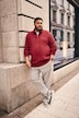Men+ Troyer, Zopfmuster, Stehkragen mit Zipper, bis 8 XL