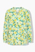 Bluse, Regular Fit, Muster, Langarm