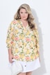 Bluse, Regular Fit, Muster, Langarm