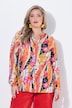 Bluse, Regular Fit, Muster, Langarm