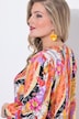 Bluse, Regular Fit, Muster, Langarm