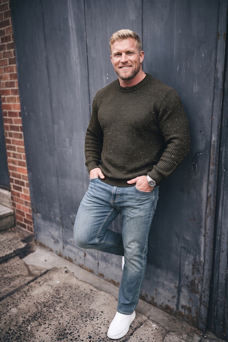 Men+ Pullover, extrawarm, Noppenstrick, bis 8 XL