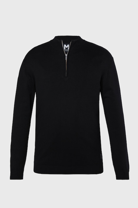 Men+ Troyer, Feinstrick, Stehkragen mit Zipper, bis 8 XL