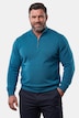 Men+ Troyer, Feinstrick, Stehkragen mit Zipper, bis 8 XL