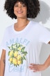 T-Shirt, A-Linie, Amalfi Zitronen-Motiv, Halbarm