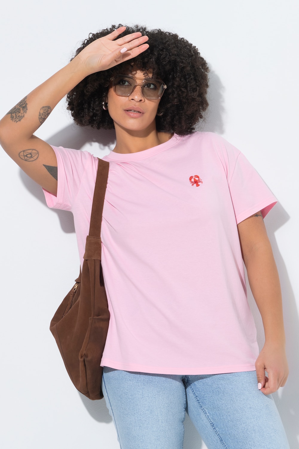 T-shirt, boxy fit, Hummer-rugprint, korte mouw