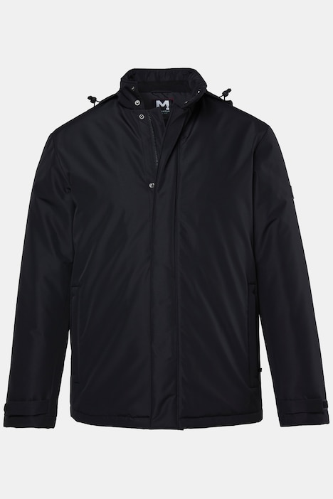 Jacke, Kapuzenkragen, leicht gefüttert, bis 8 XL