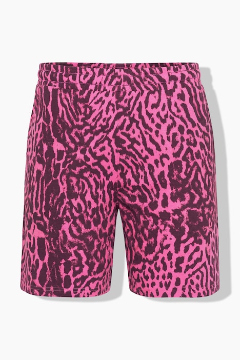 Pyjama, korte tweedelige set, luipaardprint