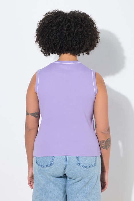 Ripptop, Slim Fit, Zierpiping