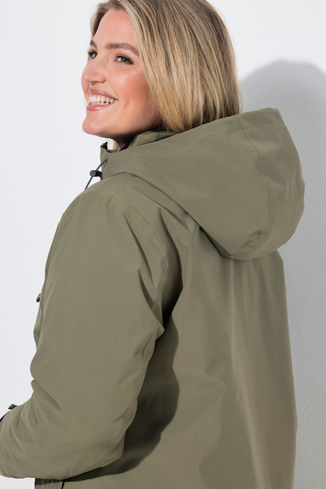 HYPRAR 2-in-1-Jacke, Kapuze, Stepp-Innenjacke