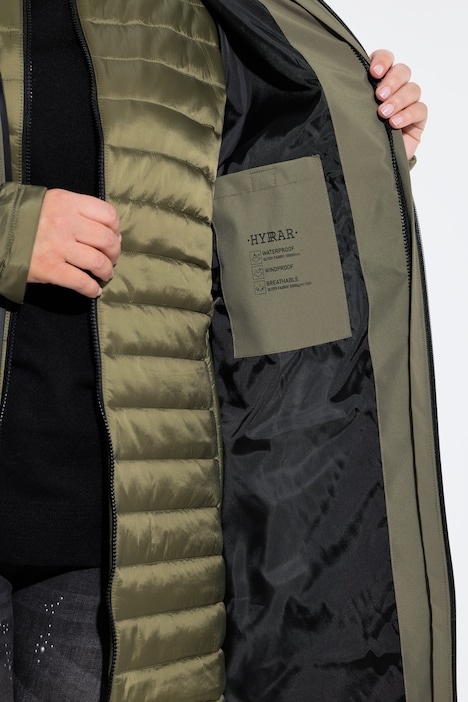 HYPRAR 2-in-1-Jacke, Kapuze, Stepp-Innenjacke