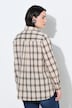 Bluse, Karo, abnehmbare Schluppe, Hemdkragen, Langarm