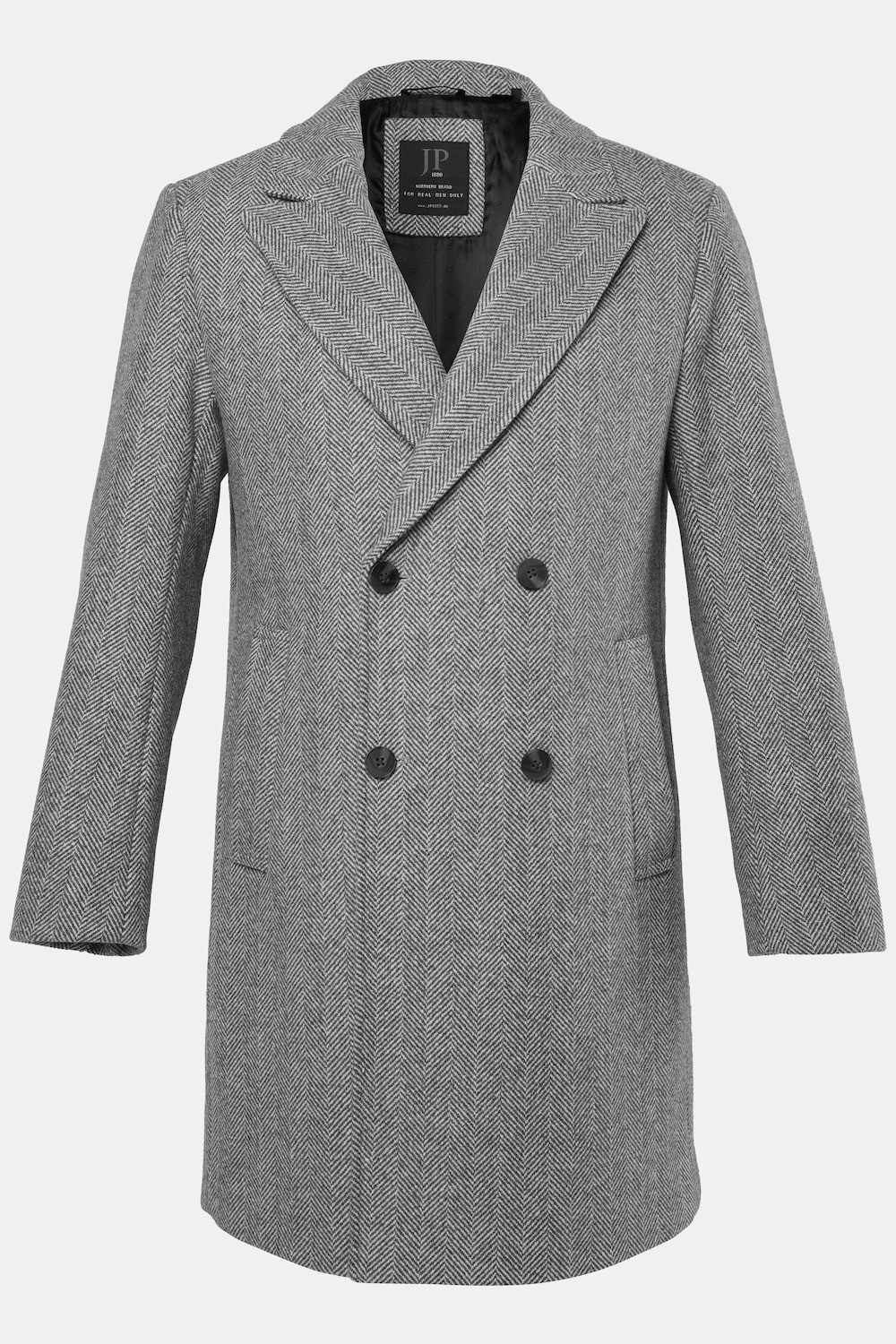 Mantel, Wollmix, Reverskragen, bis 7 XL